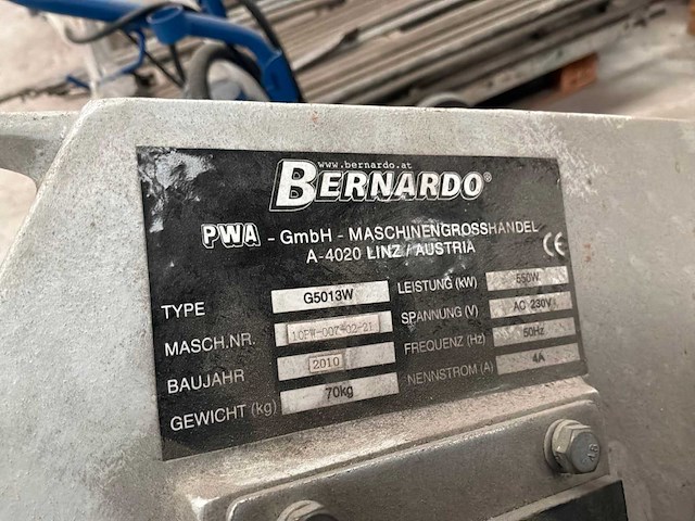 Bernardo g5023w cirkelzaagmachine metaal - afbeelding 5 van  7