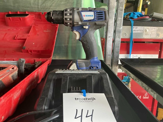 Berner bacsd 18v accu schroefboormachine - afbeelding 1 van  3