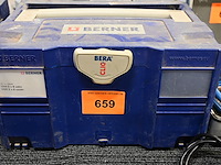 Berner bera clic koffer met inhoud - afbeelding 3 van  3