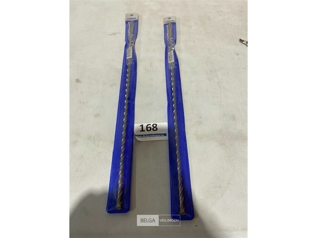 Berner boor sds diameter 8mm lengte 400mm 2 stuks - afbeelding 2 van  3