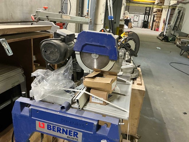 Berner d-74653 afkortcirkelzaagmachine - afbeelding 3 van  5