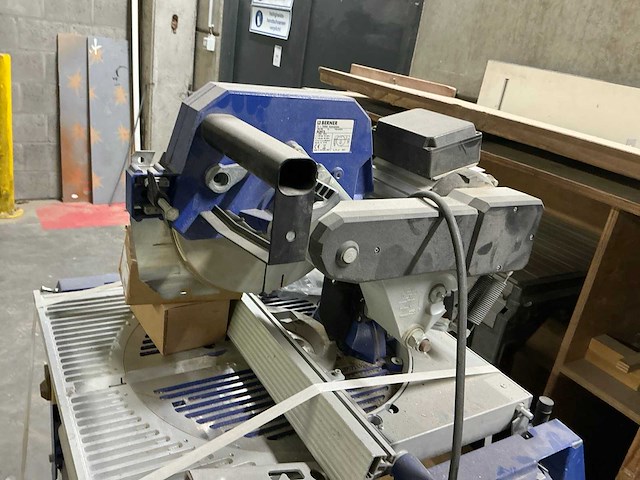 Berner d-74653 afkortcirkelzaagmachine - afbeelding 4 van  5