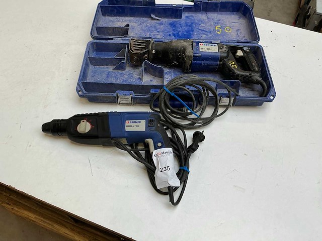 Berner elektrische gereedschappen (2x) - afbeelding 1 van  7