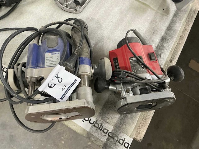 Berner en fairline diverse bovenfrezen (2x) - afbeelding 2 van  4