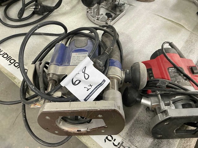 Berner en fairline diverse bovenfrezen (2x) - afbeelding 4 van  4