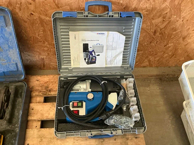 Berner fe300 magnetische boormachine - afbeelding 1 van  2