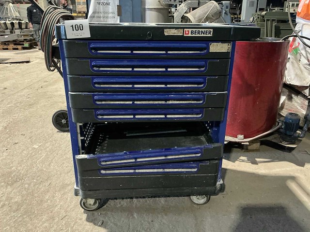 Berner gereedschapswagen - afbeelding 1 van  4