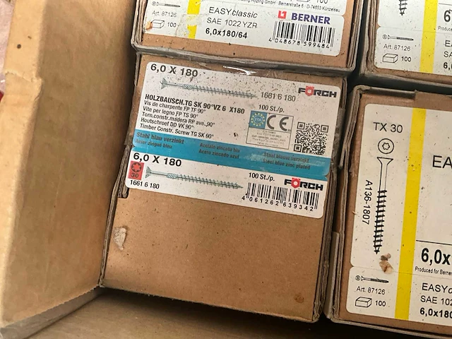 Berner tx30 easy houtschroeven (800x) en 1x forch - afbeelding 9 van  10