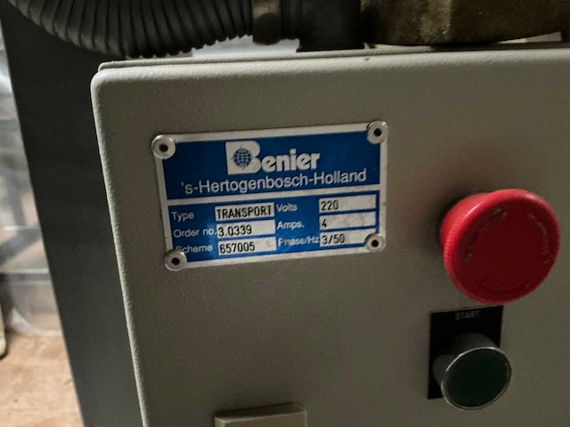 Bernier transportband + bloemstrooier - afbeelding 3 van  5