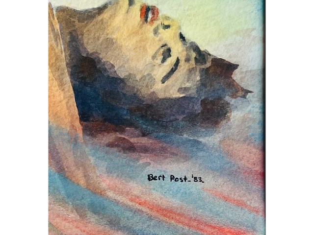 Bert post - aquarel - afbeelding 4 van  5