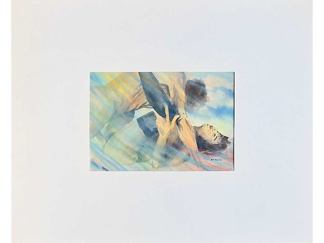 Bert post - aquarel - afbeelding 5 van  5