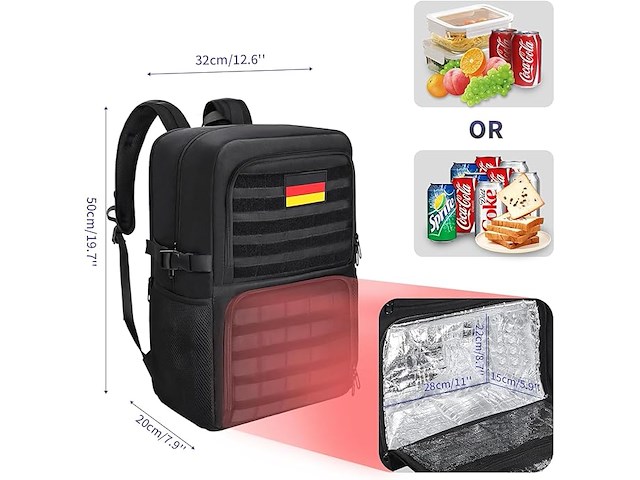 Bertasche lunchrugzak - afbeelding 2 van  5