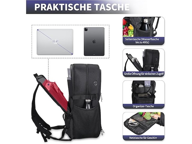 Bertasche lunchrugzak - afbeelding 3 van  5