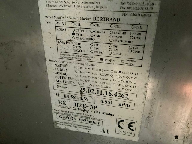 Bertrand wokbrander - afbeelding 8 van  8