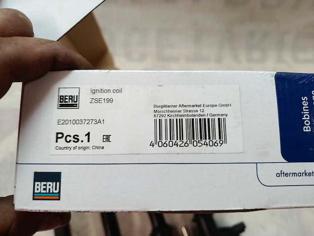 Beru - bougiestekker voor peugeot - afbeelding 3 van  4