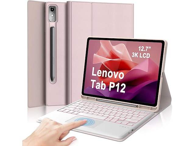 Beschermhoes voor toetsenbord lenovo tab p12 12,7 inch 2023 - afbeelding 1 van  6