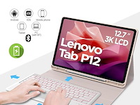 Beschermhoes voor toetsenbord lenovo tab p12 12,7 inch 2023 - afbeelding 4 van  6