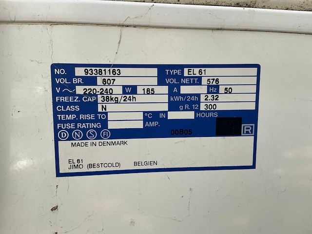 Bestcold el 61 vriezer - afbeelding 8 van  8
