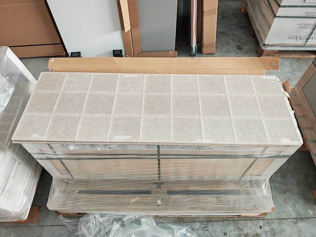 Beste koop dimension rough taupe mat wandtegel 40x120 cm 21,12 m² - afbeelding 2 van  7