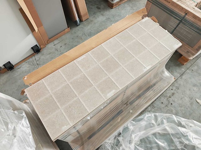 Beste koop dimension rough taupe mat wandtegel 40x120 cm 21,12 m² - afbeelding 4 van  7