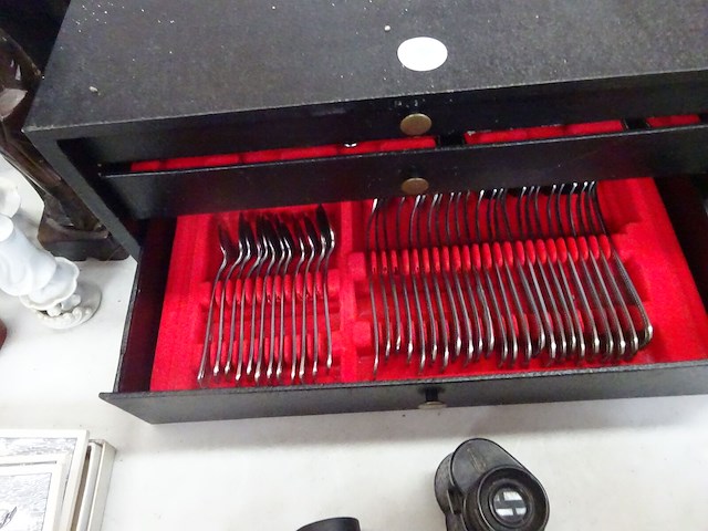 Bestek in koffer - afbeelding 1 van  3