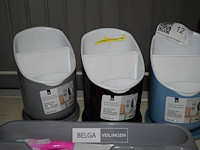 Bestekbak met 12 messen en 3 kleine bestekbakjes - afbeelding 3 van  3