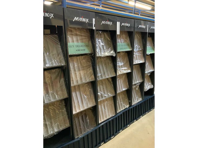 Bestekkast (10x) en bestekhouders en glazen display lisamori - afbeelding 2 van  5