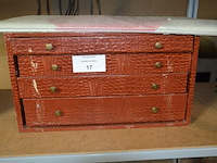 Bestekkoffer , 16 diverse ovenschotels, partij kookpotten, ijsemmer redbull - afbeelding 7 van  10