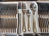 Bestekkoffer solingen 24k verguld - afbeelding 2 van  5