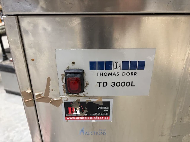 Bestekpolijstmachine thomas dorr . td 3000l - afbeelding 3 van  7