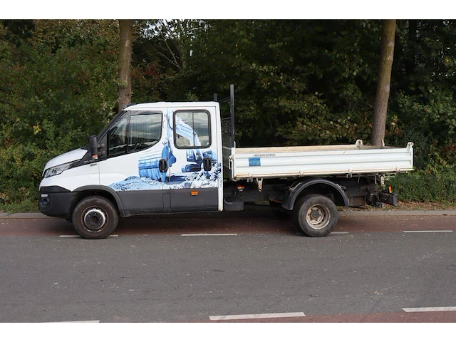 Bestelwagen kipper iveco daily 70c18 diesel 180pk 2018 - afbeelding 1 van  1