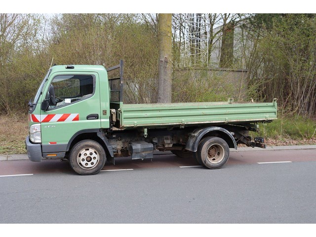 Bestelwagen kipper mitsubishi fuso canter 6c15 diesel 150pk 2000 - afbeelding 1 van  1