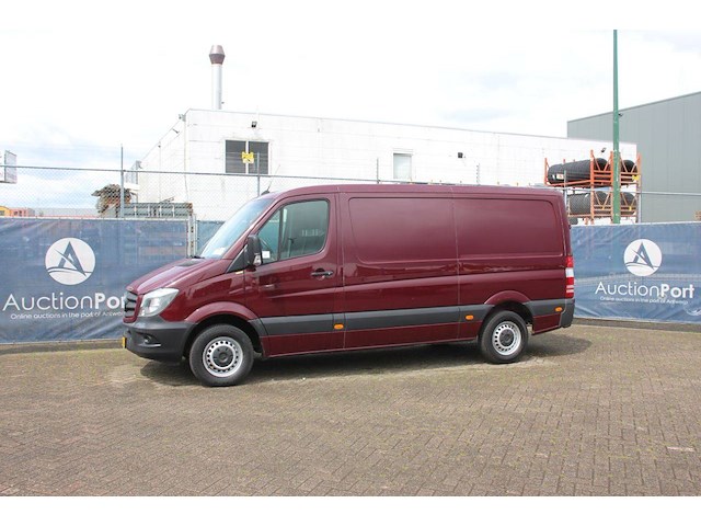 Bestelwagen mercedes-benz sprinter 210 cdi diesel 95pk 2016 - afbeelding 1 van  1