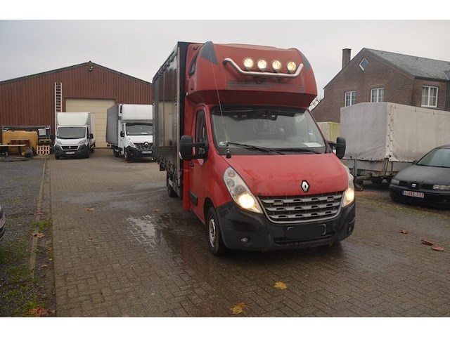 Bestelwagen renault master met zeil en slaapcabine,ch.nr. vf1vbu4f248646901, bj. 17-01-2017(litouwse nummerplaat) - afbeelding 4 van  33