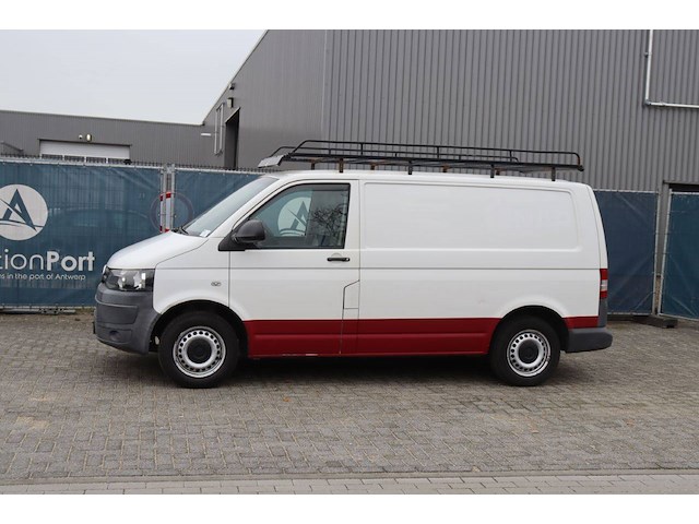 Bestelwagen volkswagen transporter diesel 2010 - afbeelding 1 van  1