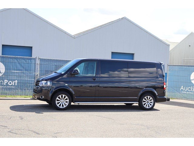 Bestelwagen volkswagen transporter doublecab dubbele cabine comfortline diesel 180pk 2014 - afbeelding 1 van  1
