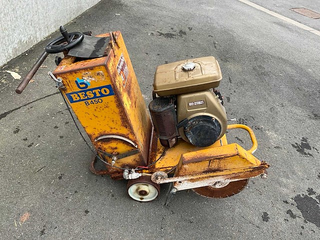 Besto b450 betonzaag - afbeelding 10 van  14