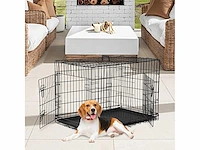 Bestpet pet kooi met plastic bak en handvat, 91 cm (36 inch)