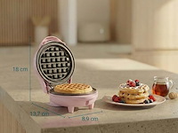 Bestron mini-wafelijzer - afbeelding 2 van  3