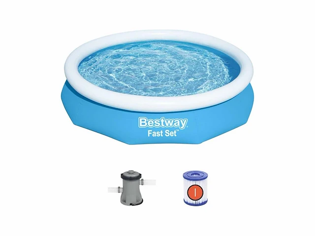 Bestway 3.05m x 66cm zwembad met filterpomp - afbeelding 1 van  1