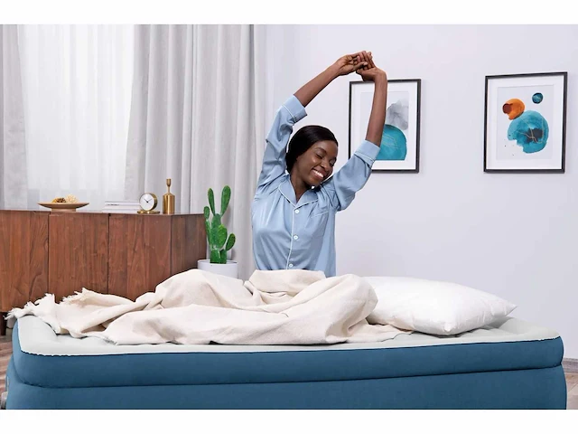 Bestway alwayzaire enkel luchtbed met ingebouwde dubbele pomp 191 x 97 x 46 cm - afbeelding 3 van  5