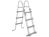 Bestway flowclear 4-traps zwembadladder 107 cm - afbeelding 2 van  9