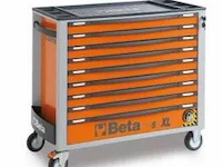 Beta 024002254 gereedschapswagen met 9 laden 614-delig