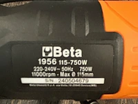 Beta haakse slijper - afbeelding 2 van  3