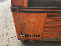 Beta super tank gereedschapswagen met bankschroef - afbeelding 6 van  7