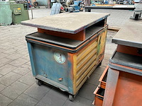 Beta super tank gereedschapswagen met bankschroef - afbeelding 2 van  5