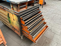 Beta super tank gereedschapswagen met bankschroef - afbeelding 3 van  5