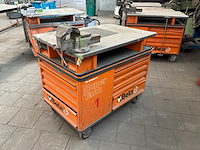 Beta super tank gereedschapswagen met bankschroef - afbeelding 1 van  8