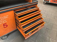 Beta super tank gereedschapswagen met bankschroef - afbeelding 3 van  9