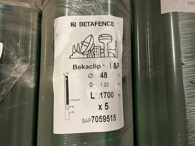 Betafence bekaclip i&p tuinpaal (70x) - afbeelding 4 van  4